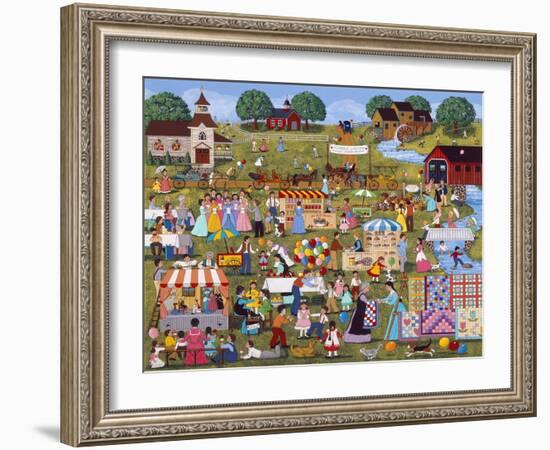 Annual Church Bazaar-Sheila Lee-Framed Giclee Print