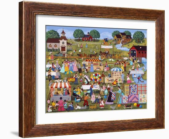 Annual Church Bazaar-Sheila Lee-Framed Giclee Print