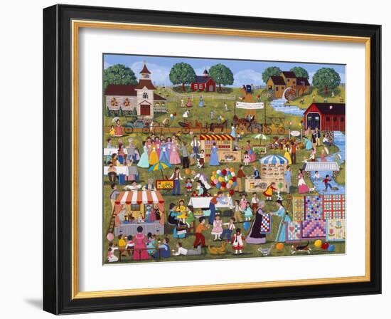 Annual Church Bazaar-Sheila Lee-Framed Giclee Print