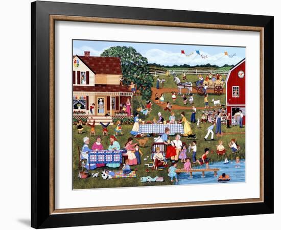 Annual Family Reunion-Sheila Lee-Framed Giclee Print