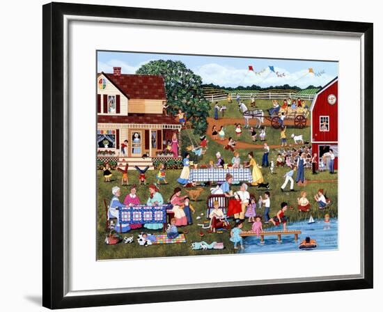 Annual Family Reunion-Sheila Lee-Framed Giclee Print