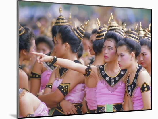 Annual Loy Krathong Festival in Sukhothai, Thailand-Alain Evrard-Mounted Photographic Print