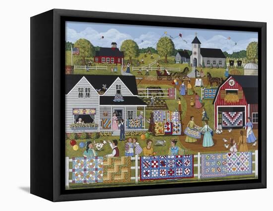 Annual Quilt Sale-Sheila Lee-Framed Premier Image Canvas