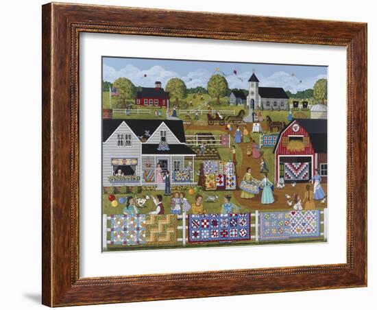 Annual Quilt Sale-Sheila Lee-Framed Giclee Print