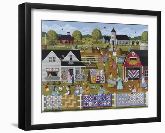 Annual Quilt Sale-Sheila Lee-Framed Giclee Print