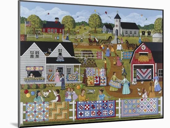 Annual Quilt Sale-Sheila Lee-Mounted Giclee Print