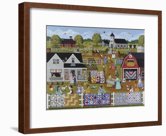 Annual Quilt Sale-Sheila Lee-Framed Giclee Print