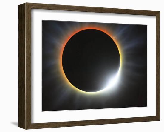 Annular Solar Eclipse, Artwork-Richard Bizley-Framed Photographic Print