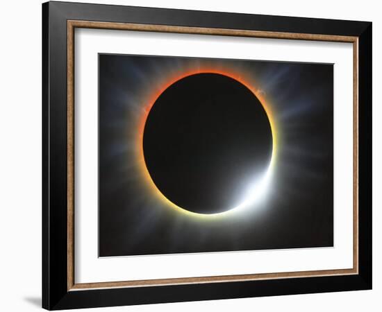 Annular Solar Eclipse, Artwork-Richard Bizley-Framed Photographic Print