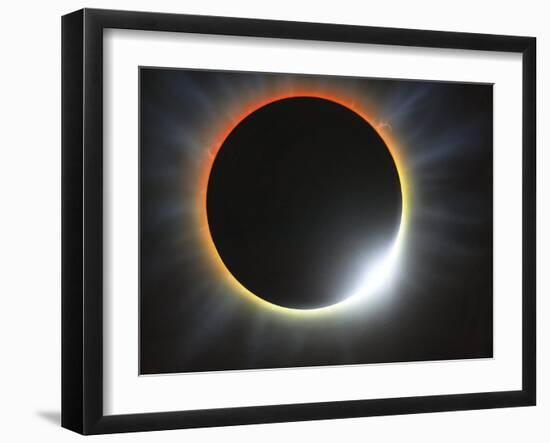 Annular Solar Eclipse, Artwork-Richard Bizley-Framed Photographic Print