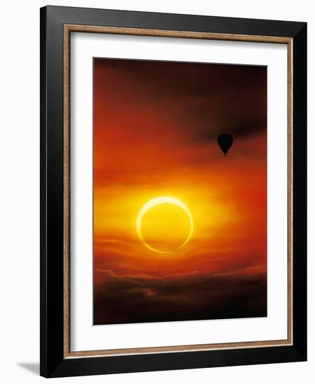 Annular Solar Eclipse-Detlev Van Ravenswaay-Framed Photographic Print