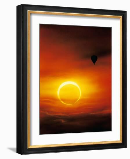 Annular Solar Eclipse-Detlev Van Ravenswaay-Framed Photographic Print
