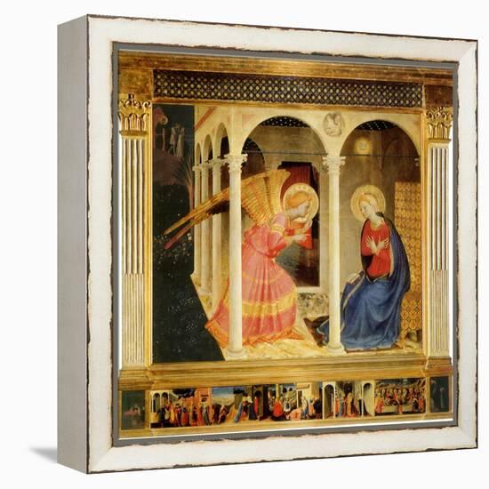 Annunciation, 1425-Fra Angelico-Framed Premier Image Canvas