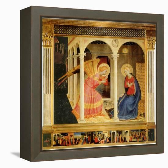 Annunciation, 1425-Fra Angelico-Framed Premier Image Canvas