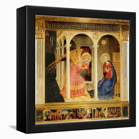 Annunciation, 1425-Fra Angelico-Framed Premier Image Canvas