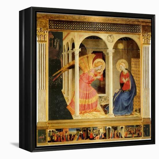 Annunciation, 1425-Fra Angelico-Framed Premier Image Canvas