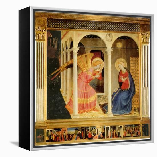 Annunciation, 1425-Fra Angelico-Framed Premier Image Canvas