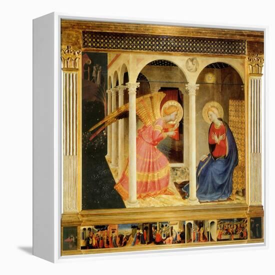 Annunciation, 1425-Fra Angelico-Framed Premier Image Canvas