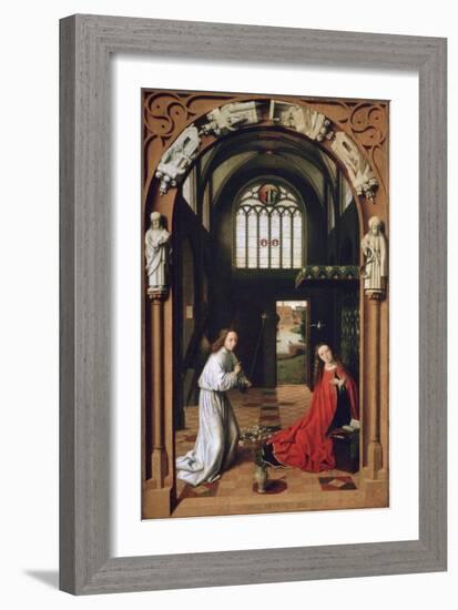 Annunciation, 1452-Petrus Christus-Framed Giclee Print