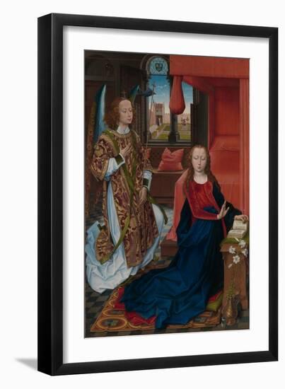 Annunciation, 1465-75-Hans Memling-Framed Giclee Print