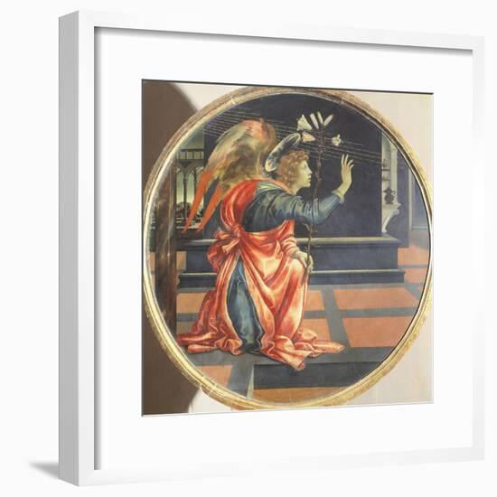 Annunciation, 1483-1484-Filippino Lippi-Framed Giclee Print