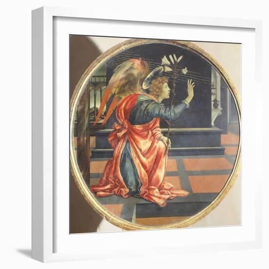 Annunciation, 1483-1484-Filippino Lippi-Framed Giclee Print