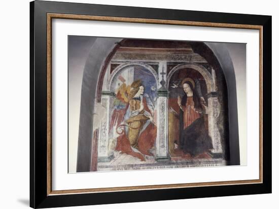 Annunciation, 1491-Carlo Crivelli-Framed Giclee Print