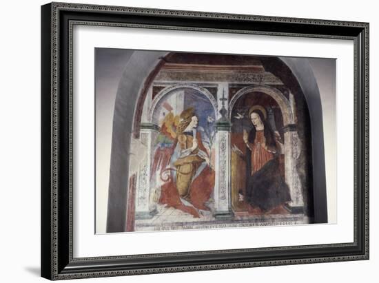 Annunciation, 1491-Carlo Crivelli-Framed Giclee Print