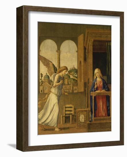 Annunciation, 1495-Cima da Conegliano-Framed Giclee Print