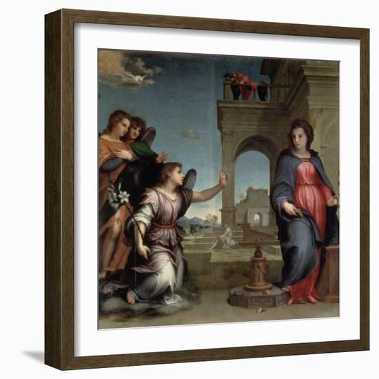 Annunciation, 1512-Andrea del Sarto-Framed Giclee Print