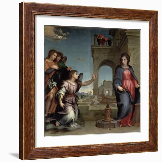 Annunciation, 1512-Andrea del Sarto-Framed Giclee Print