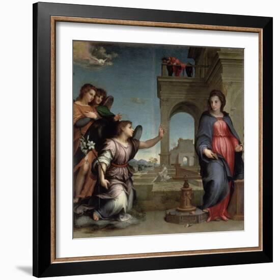 Annunciation, 1512-Andrea del Sarto-Framed Giclee Print