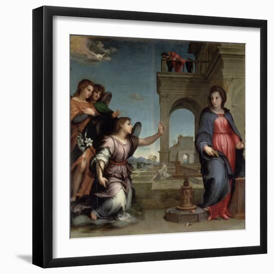 Annunciation, 1512-Andrea del Sarto-Framed Giclee Print