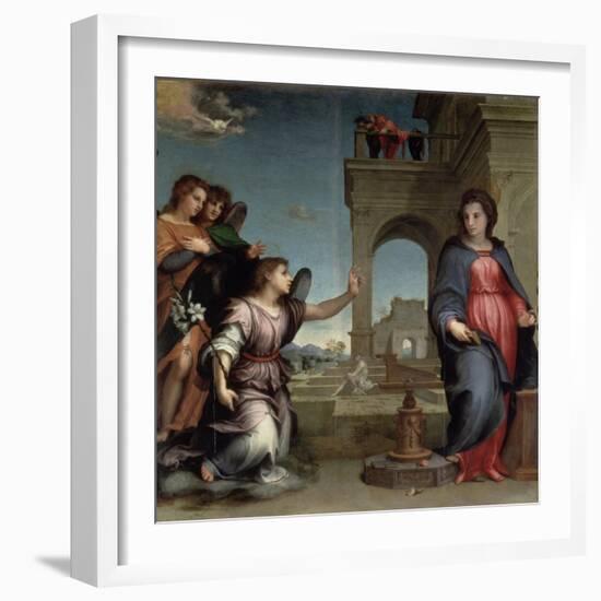 Annunciation, 1512-Andrea del Sarto-Framed Giclee Print