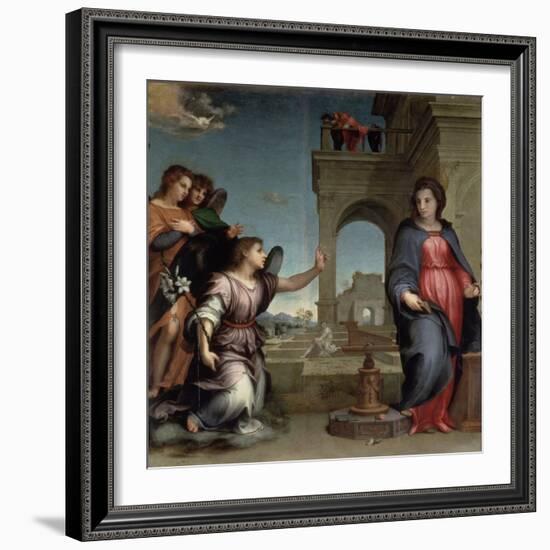 Annunciation, 1512-Andrea del Sarto-Framed Giclee Print