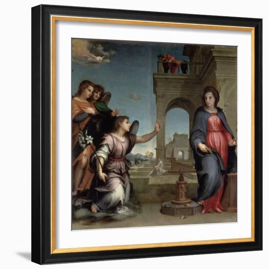 Annunciation, 1512-Andrea del Sarto-Framed Giclee Print