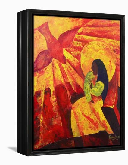 Annunciation, 2011-Patricia Brintle-Framed Premier Image Canvas