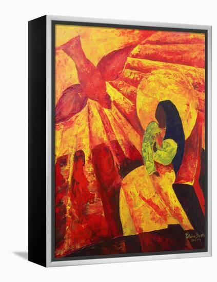 Annunciation, 2011-Patricia Brintle-Framed Premier Image Canvas