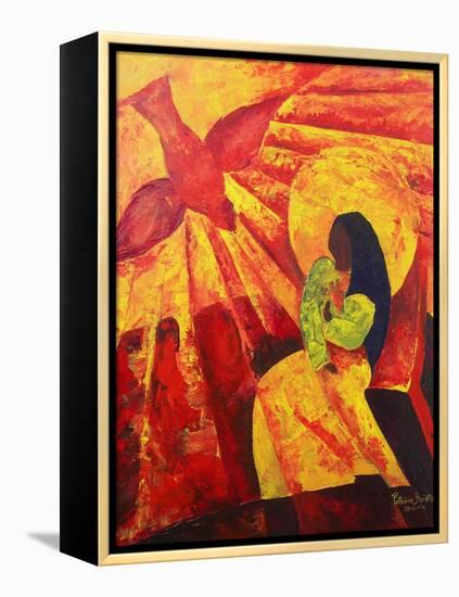 Annunciation, 2011-Patricia Brintle-Framed Premier Image Canvas