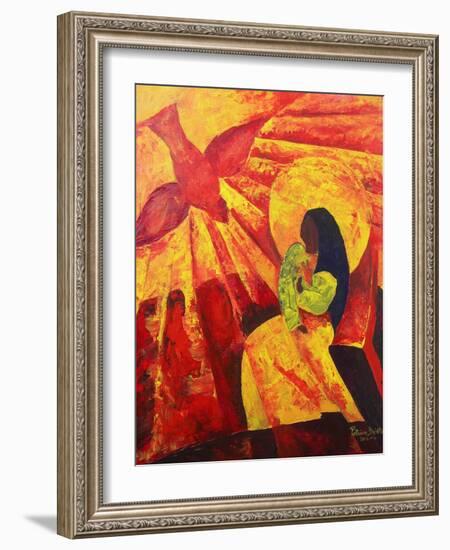 Annunciation, 2011-Patricia Brintle-Framed Giclee Print