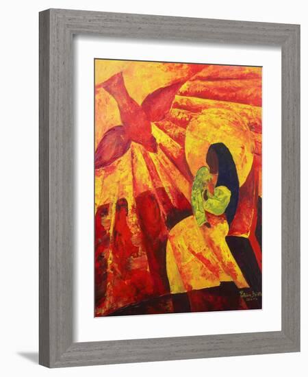 Annunciation, 2011-Patricia Brintle-Framed Giclee Print