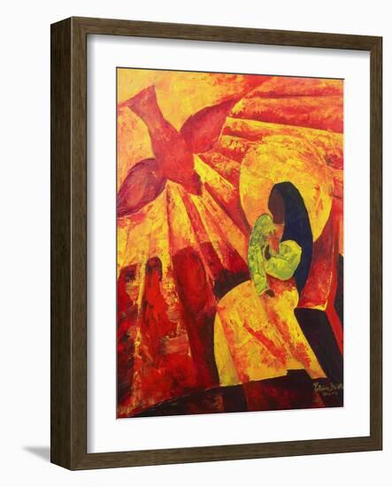 Annunciation, 2011-Patricia Brintle-Framed Giclee Print