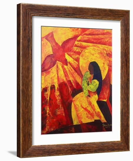 Annunciation, 2011-Patricia Brintle-Framed Giclee Print