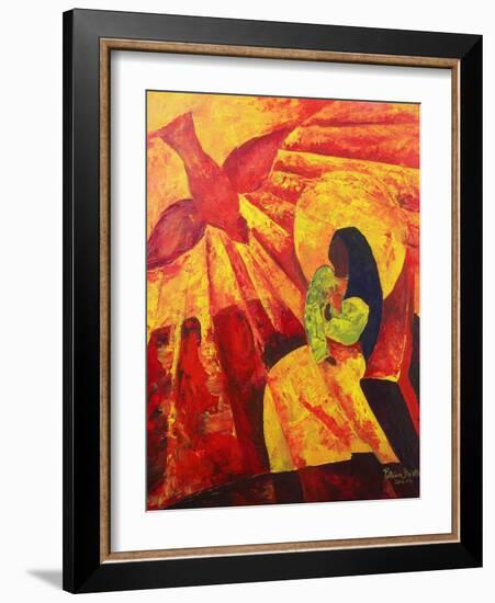 Annunciation, 2011-Patricia Brintle-Framed Giclee Print