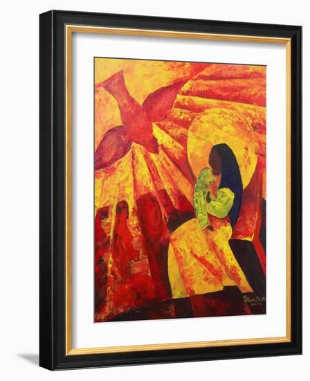 Annunciation, 2011-Patricia Brintle-Framed Giclee Print