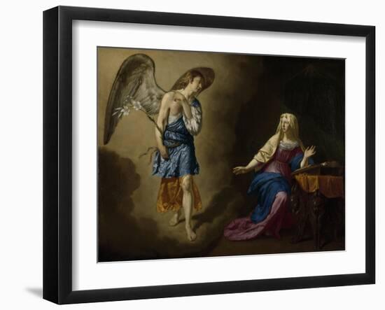 Annunciation, Adriaen Van De Velde-Adriaen van de Velde-Framed Art Print