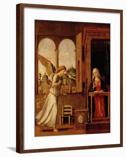 Annunciation Altarpiece-Bettmann-Framed Giclee Print