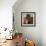 Annunciation and Saints-Taddeo di Bartolo-Framed Giclee Print displayed on a wall