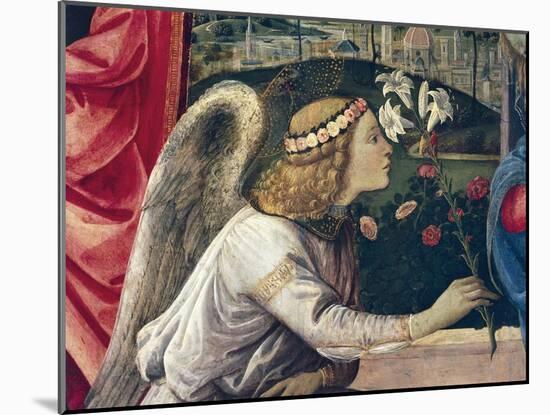 Annunciation and Saints-Filippino Lippi-Mounted Giclee Print