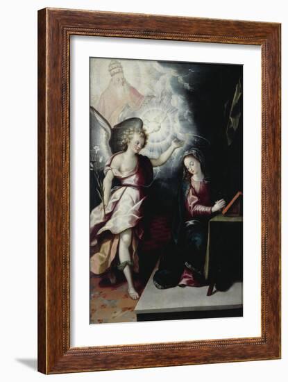 Annunciation, by Luis Juarez-null-Framed Giclee Print